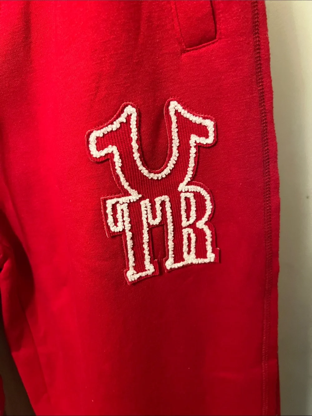 True Religion Rib Stitch Baggy Sweatpants